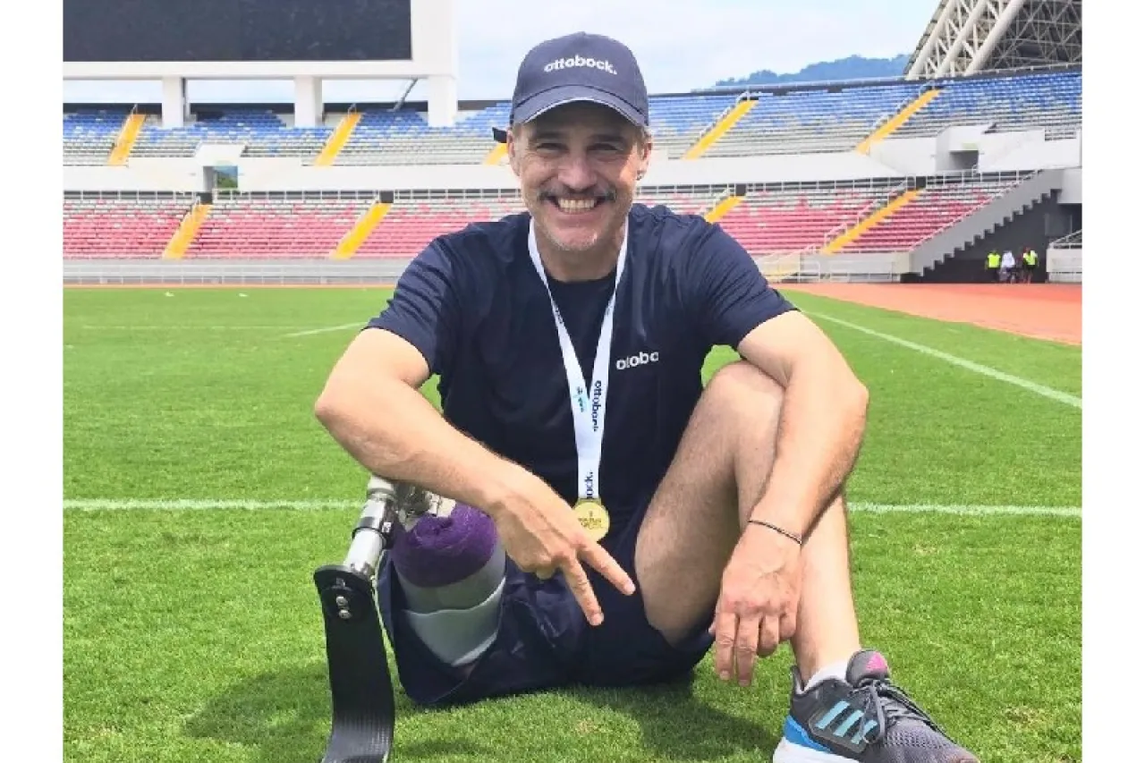 Actor Juan Pablo Medina correrá en los Paralímpicos de París