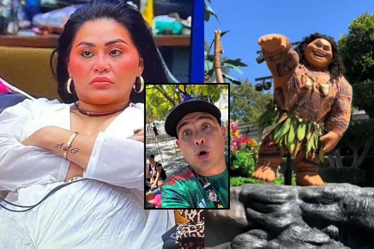 Mexicano va a desfile en Disney y le grita 'Gomita' a Maui de Moana