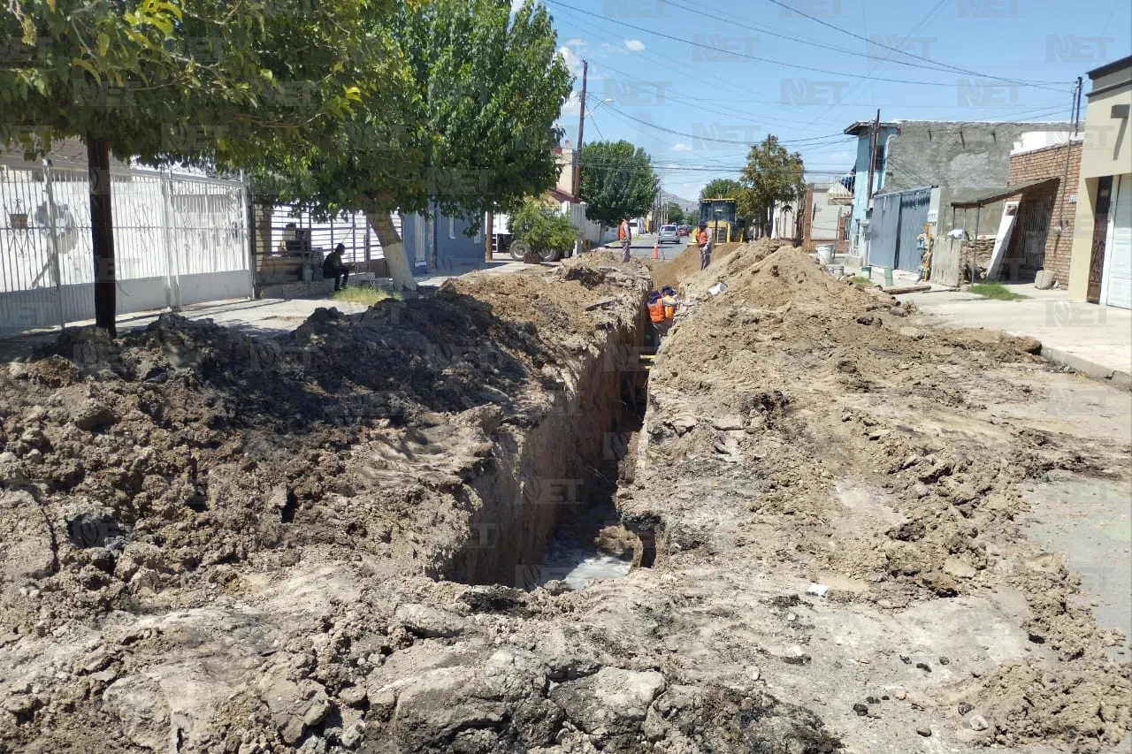 Repara JMAS hundimiento en calle Bolivia