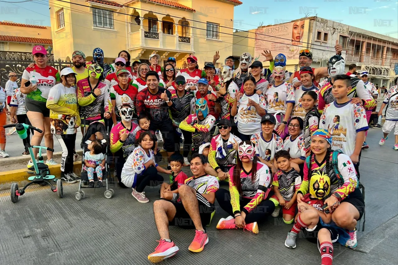 Participaron 2 mil personas en tercera carrera Juan Gabriel