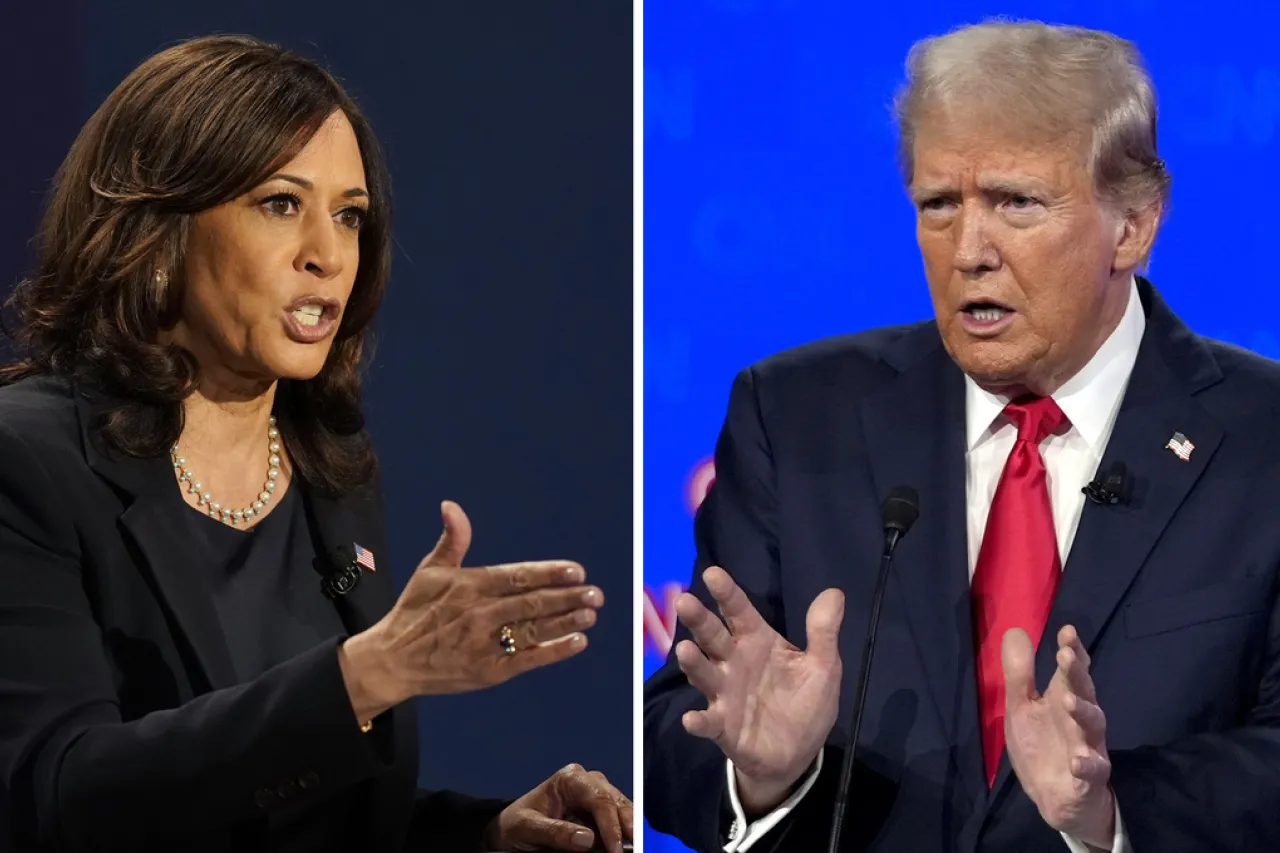 Amenaza con retirarse del debate con Harris si lo organiza la cadena ABC