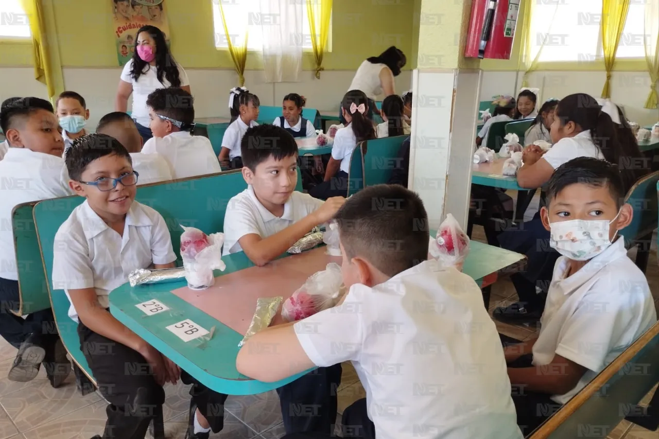 Inicia plan piloto de desayunos calientes en escuelas primarias en Juárez