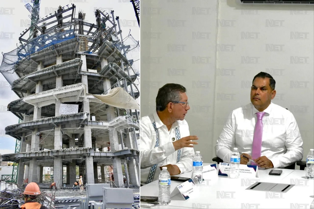 Lleva Torre Centinela 46% de avance: Estado