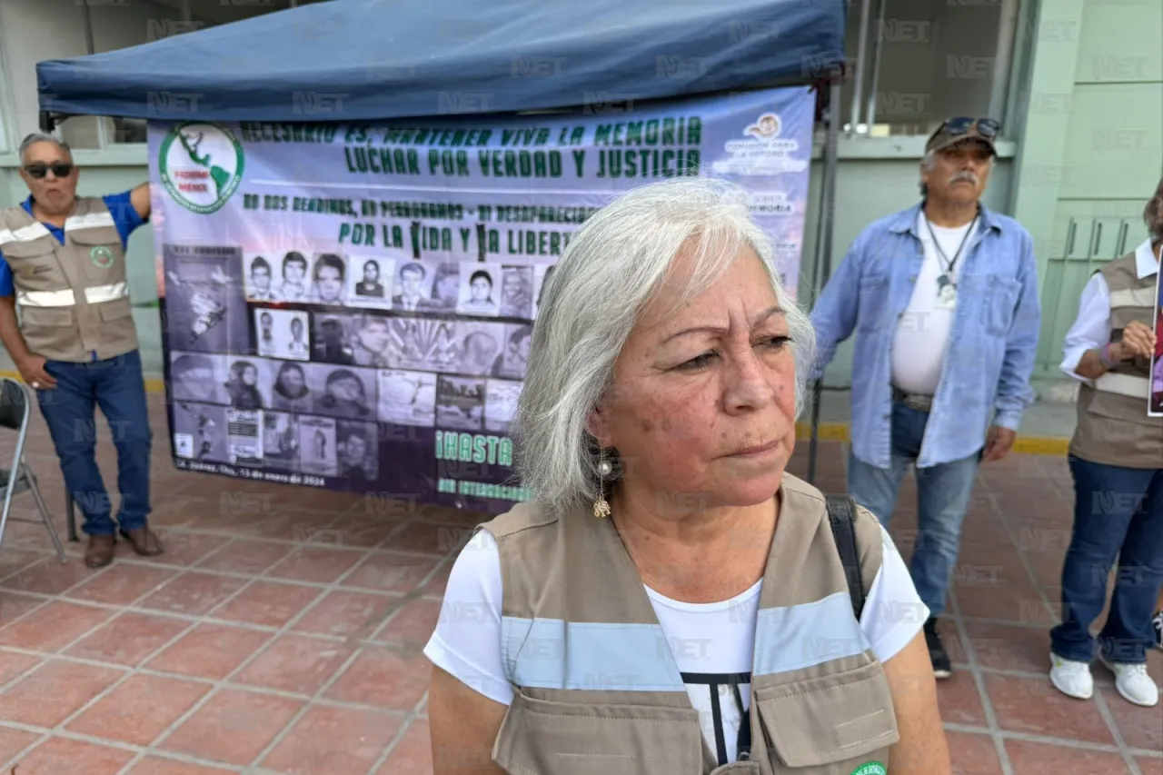 Protesta Fedefam en el día de víctimas de desaparición forzada