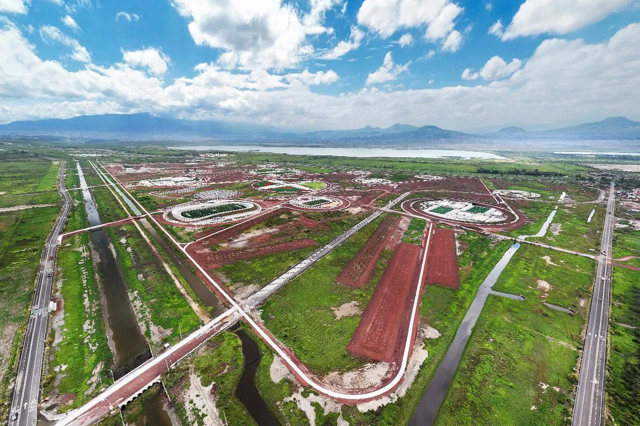 Inauguran Parque Ecológico Lago de Texcoco, donde iba a estar el Aeropuerto NAIM