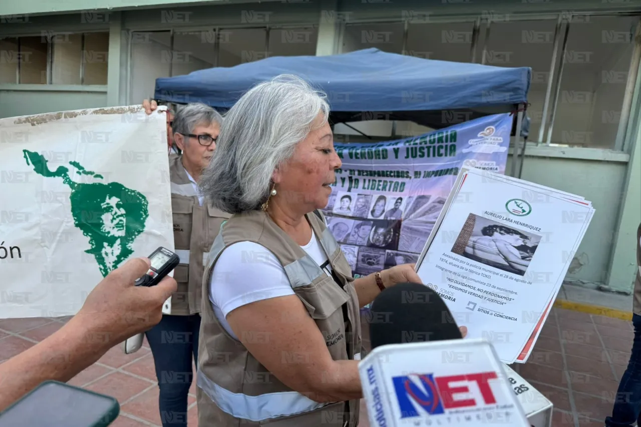 Protesta Fedefam en el día de víctimas de desaparición forzada