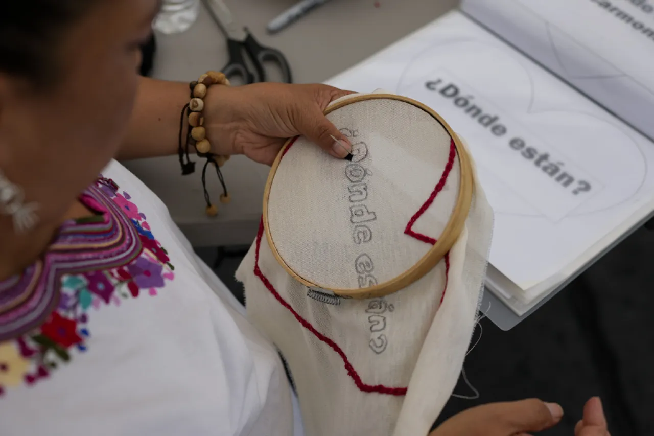 '¡Hasta encontrarles!', gritan en el Día de las Víctimas de Desaparición