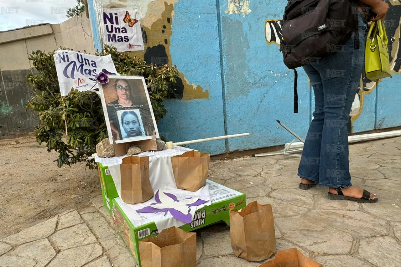 Con flores y velas despiden a Luz del Carmen, madre buscadora que falleció