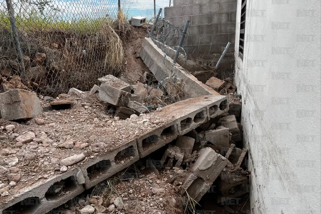 Pide ayuda Gilberto, tras lluvias que afectaron su vivienda en Chihuahua