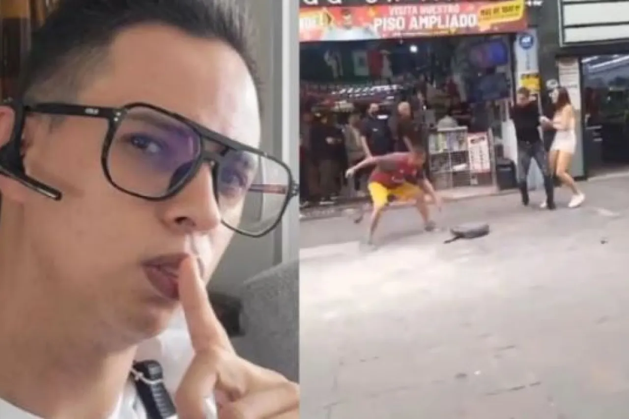 Video: Alex Marín se pelea con hombre en el centro de Guadalajara