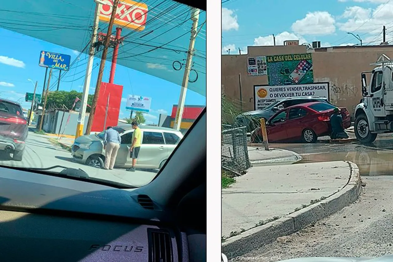 Caen en la boca del lobo: Alcantarillas abiertas causan accidentes