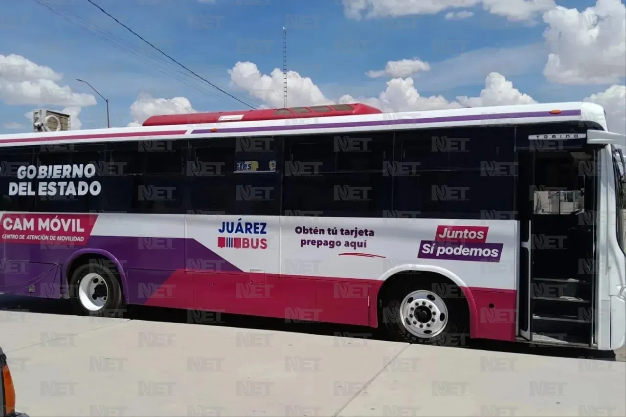 CAM móvil del Juárez Bus estará hoy en el Monumento a Juárez