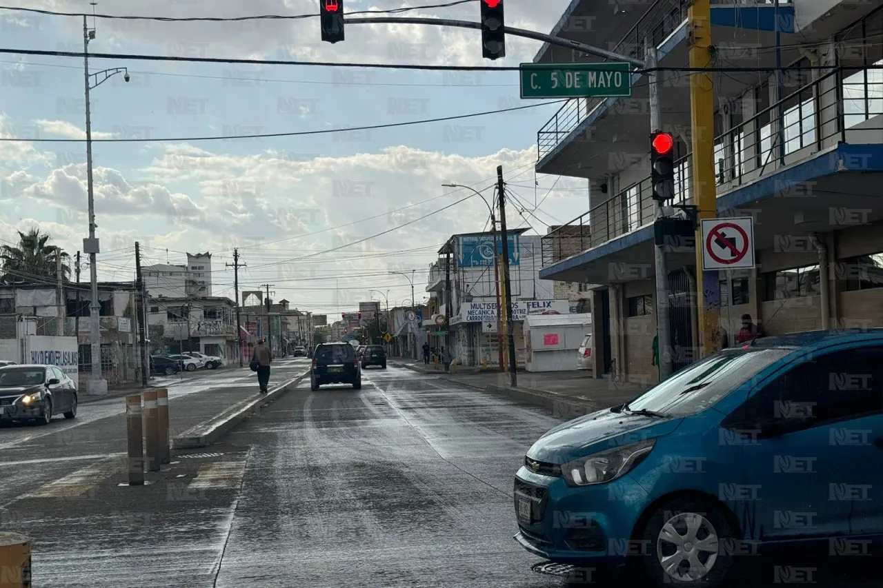 Comienza lluvia en zonas de la ciudad