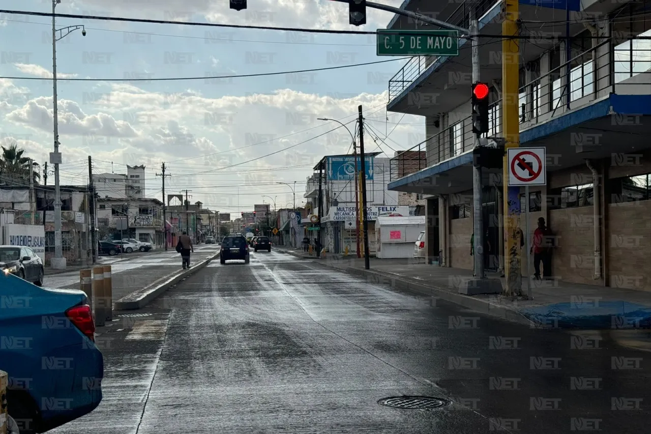 Comienza lluvia en zonas de la ciudad