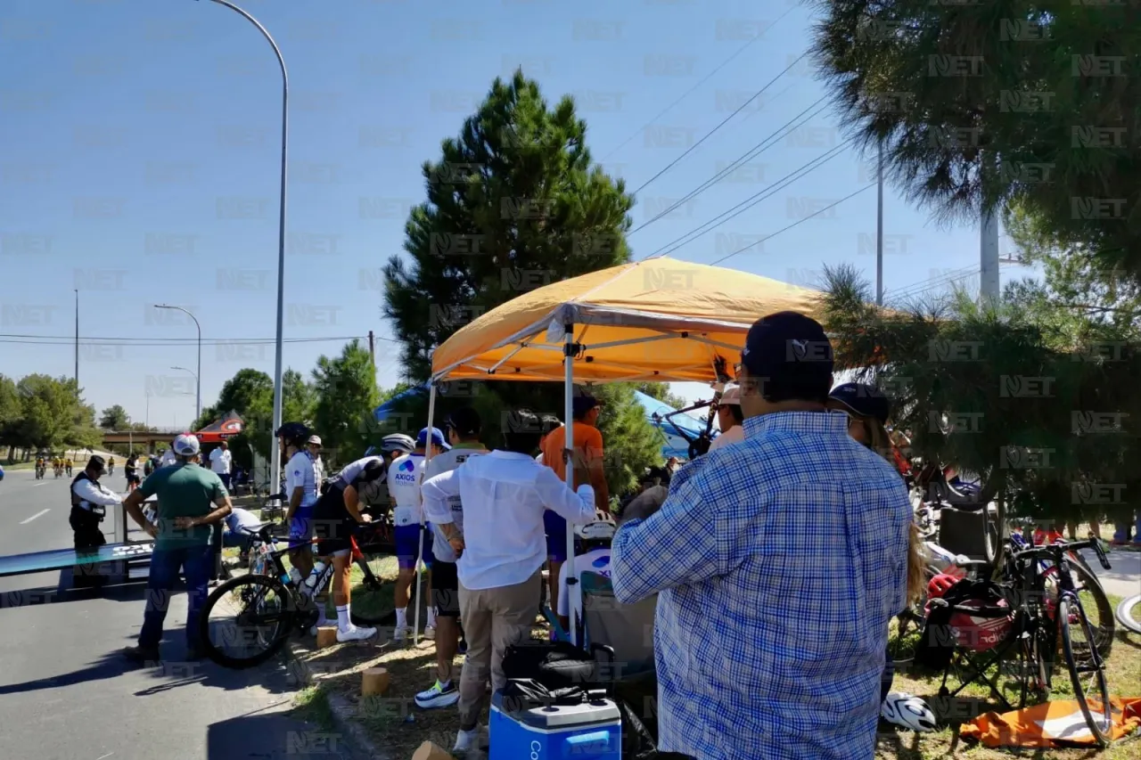 Ciclista participan en serial estatal en Juárez