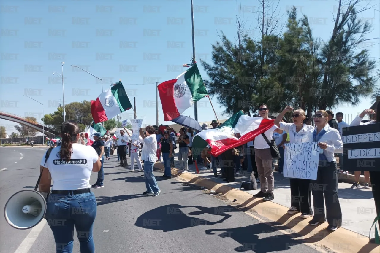 Jueces y magistrados se manifiestan por reforma al Poder Judicial