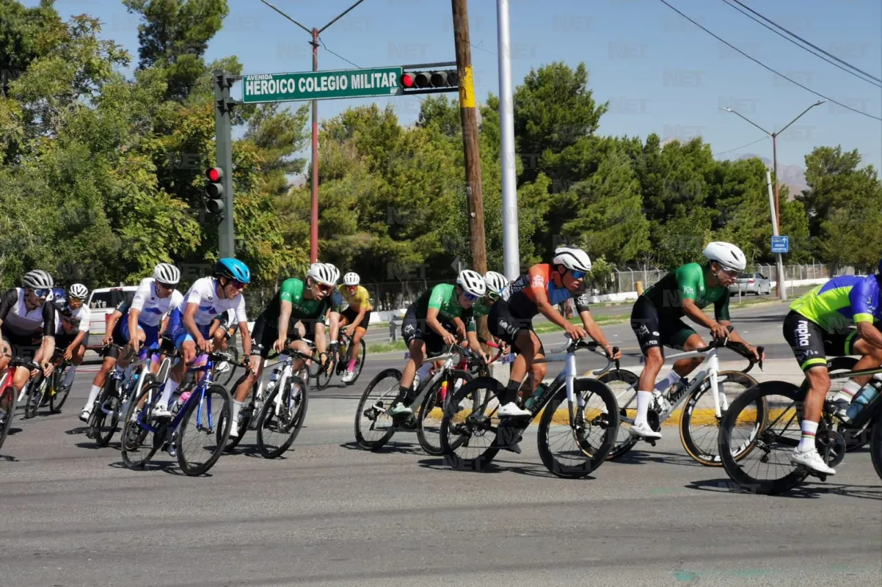 Ciclista participan en serial estatal en Juárez