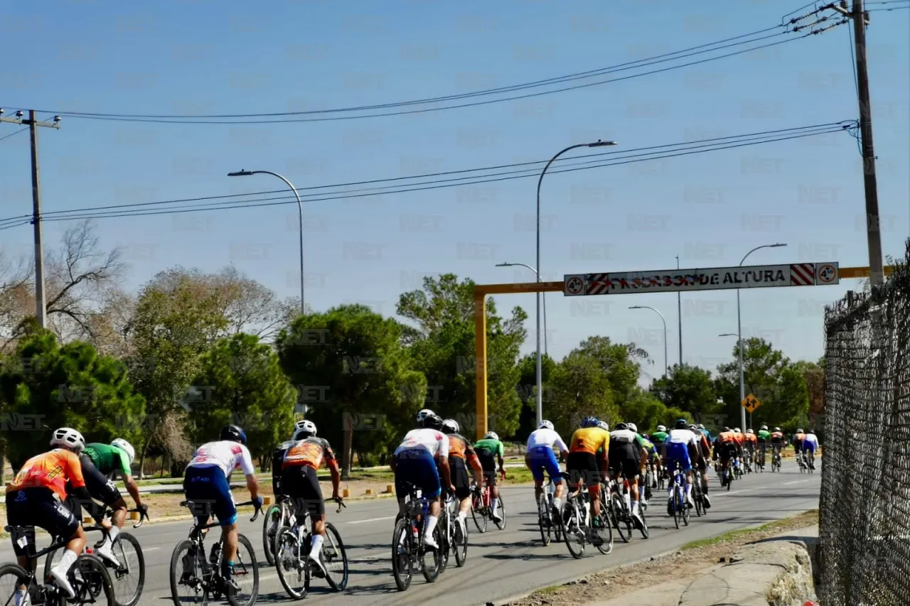 Ciclista participan en serial estatal en Juárez