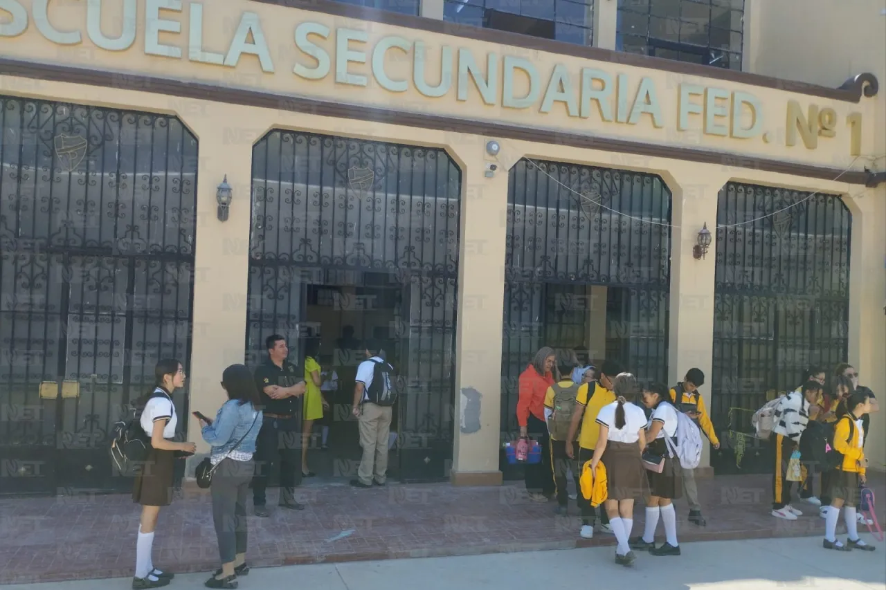 Padres de familia de la Federal 1 optan por no llevar a sus hijos