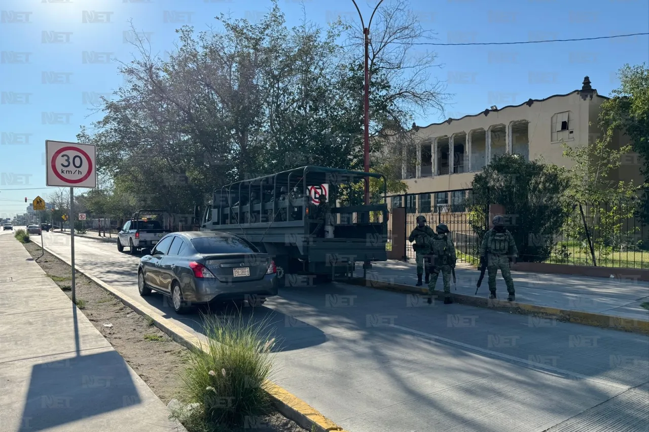 Vigila Ejército secundaria federal 1 por amenazas