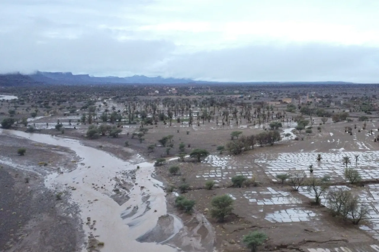 Inundaciones dejan más de 20 muertos en Marruecos y Argelia