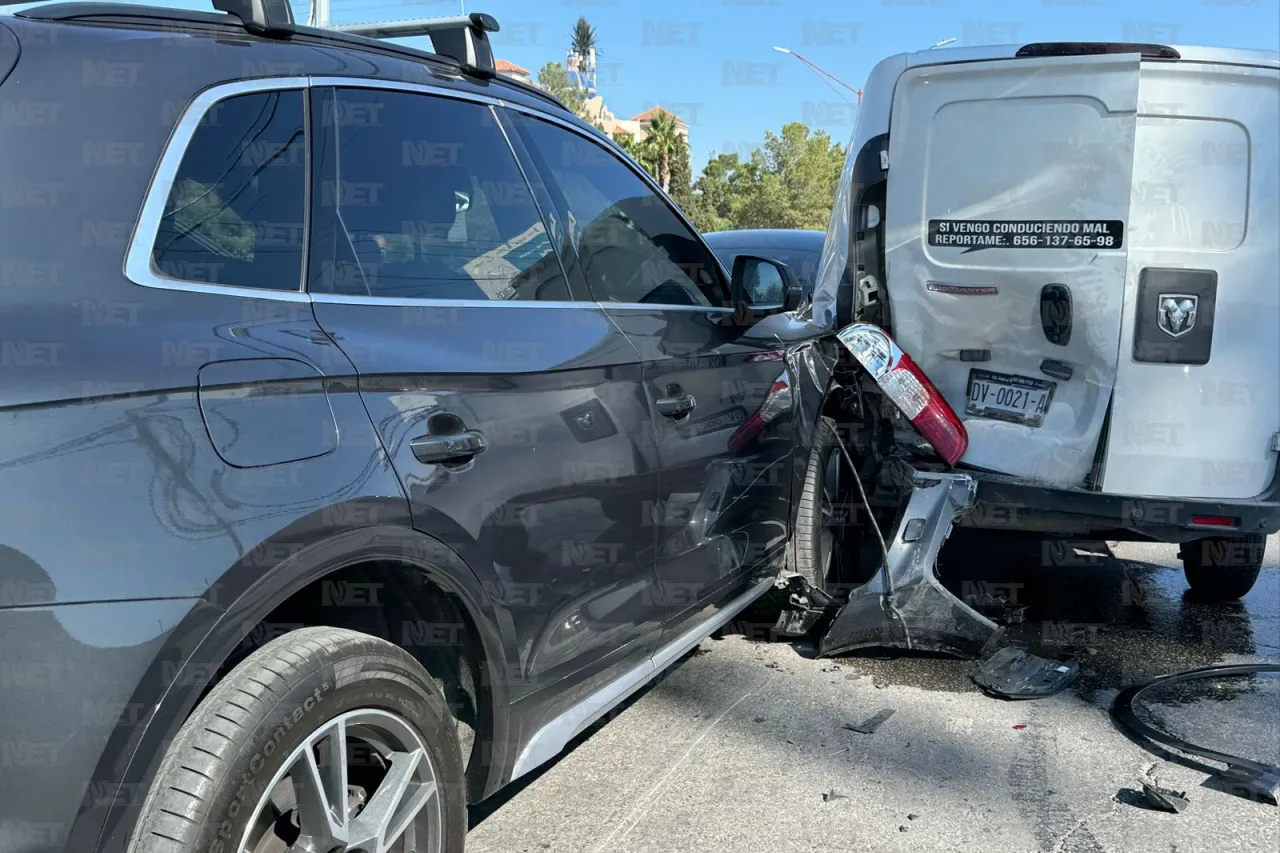 Otra carambola de 4 vehículos en el mismo sitio en menos de una hora