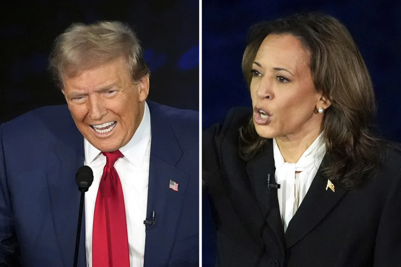 Desafía Harris a Trump con más firmeza que Biden en debate presidencial