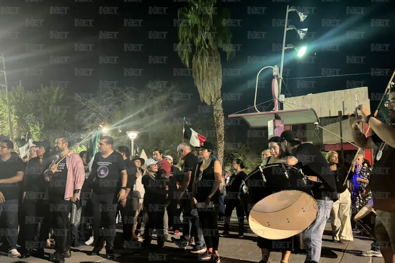 Marchan en defensa del Poder Judicial de la Federación