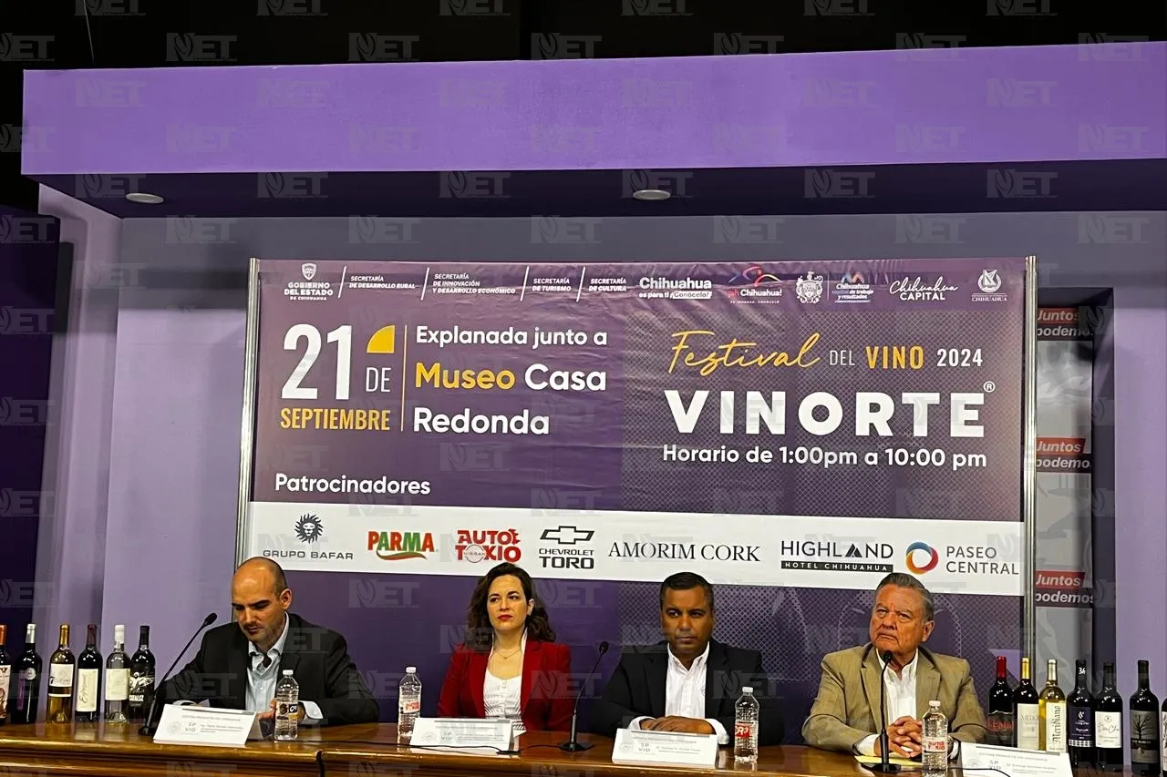 Anuncian la tercera edición de festival del vino 'Vinorte'