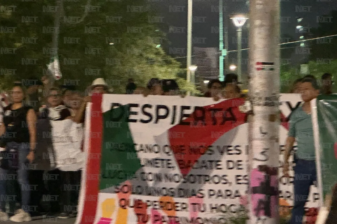 Marchan en defensa del Poder Judicial de la Federación