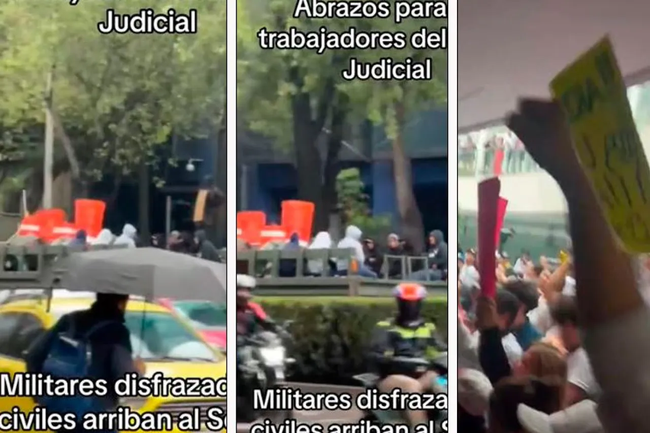 Video: Acusan arribo de militares infiltrados al Senado