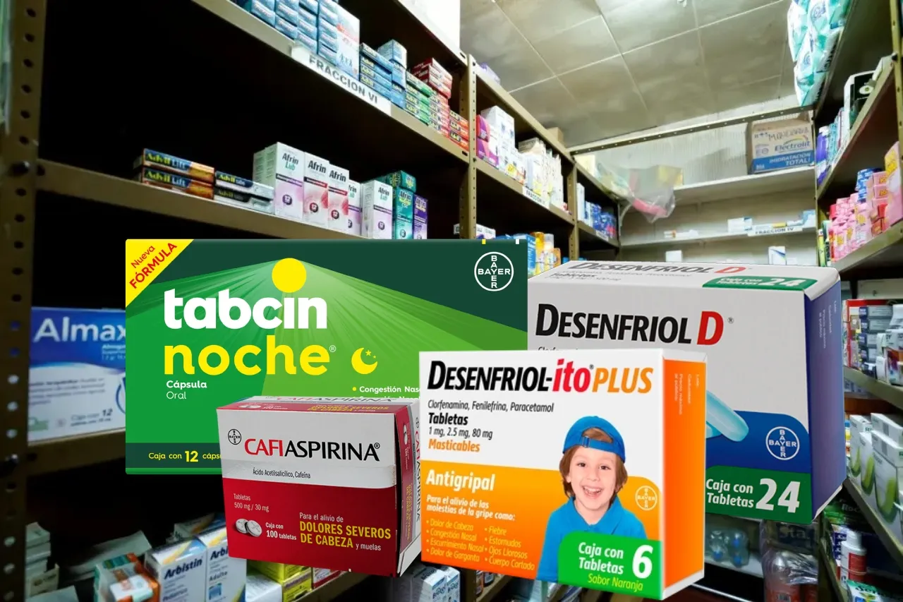 Alertan en Chihuahua por Aspirina, Tabcin y hasta Desenfriol-Ito 'piratas'