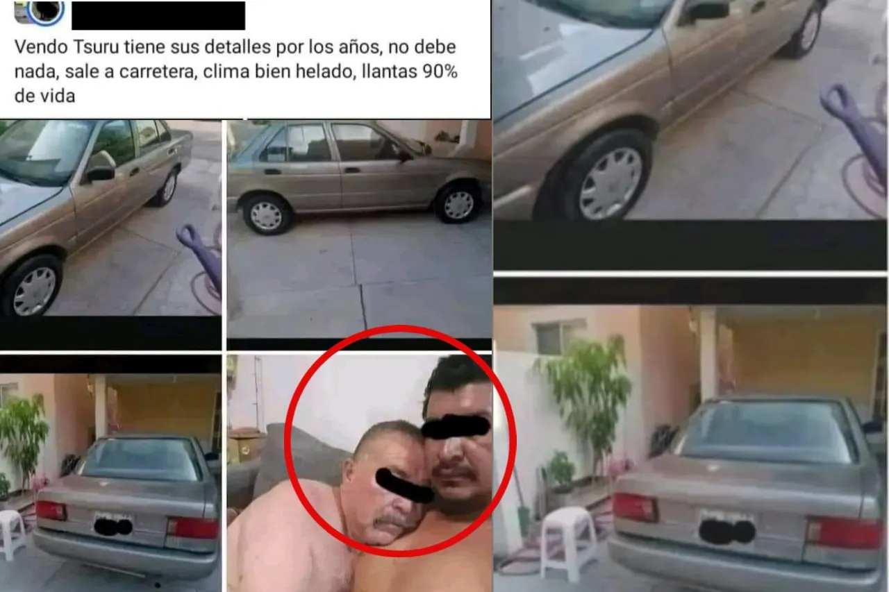 'Tiene sus detalles'; vende auto en Facebook y se le va foto con su compadre