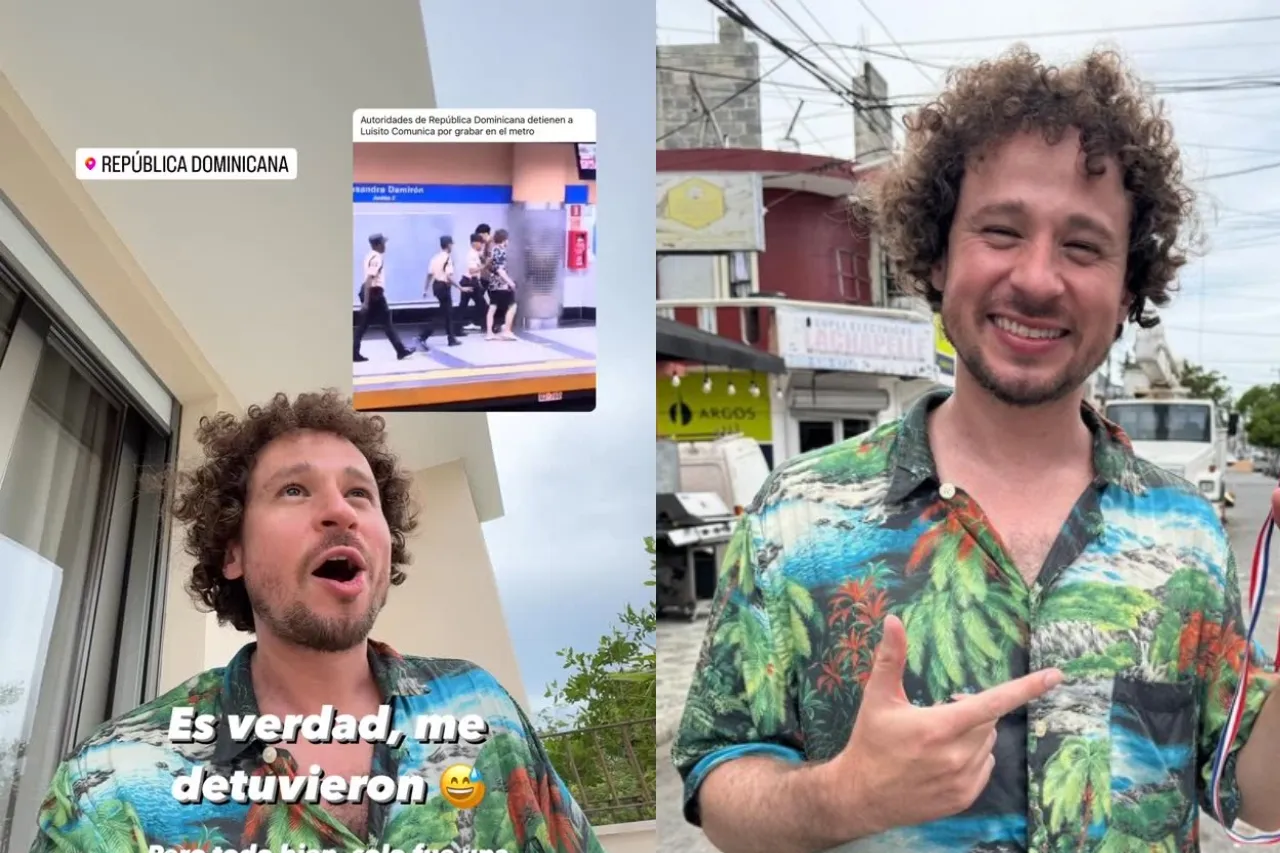 'Amigos acabaron esposados'; reparece Luisito Comunica tras haber sido detenido