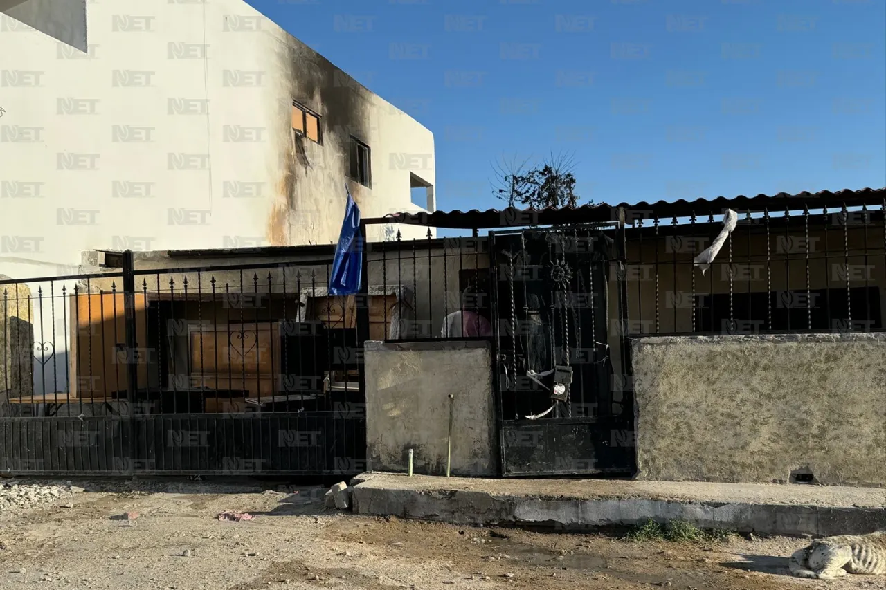 Arde cuarto de casa en la colonia Revolución Mexicana