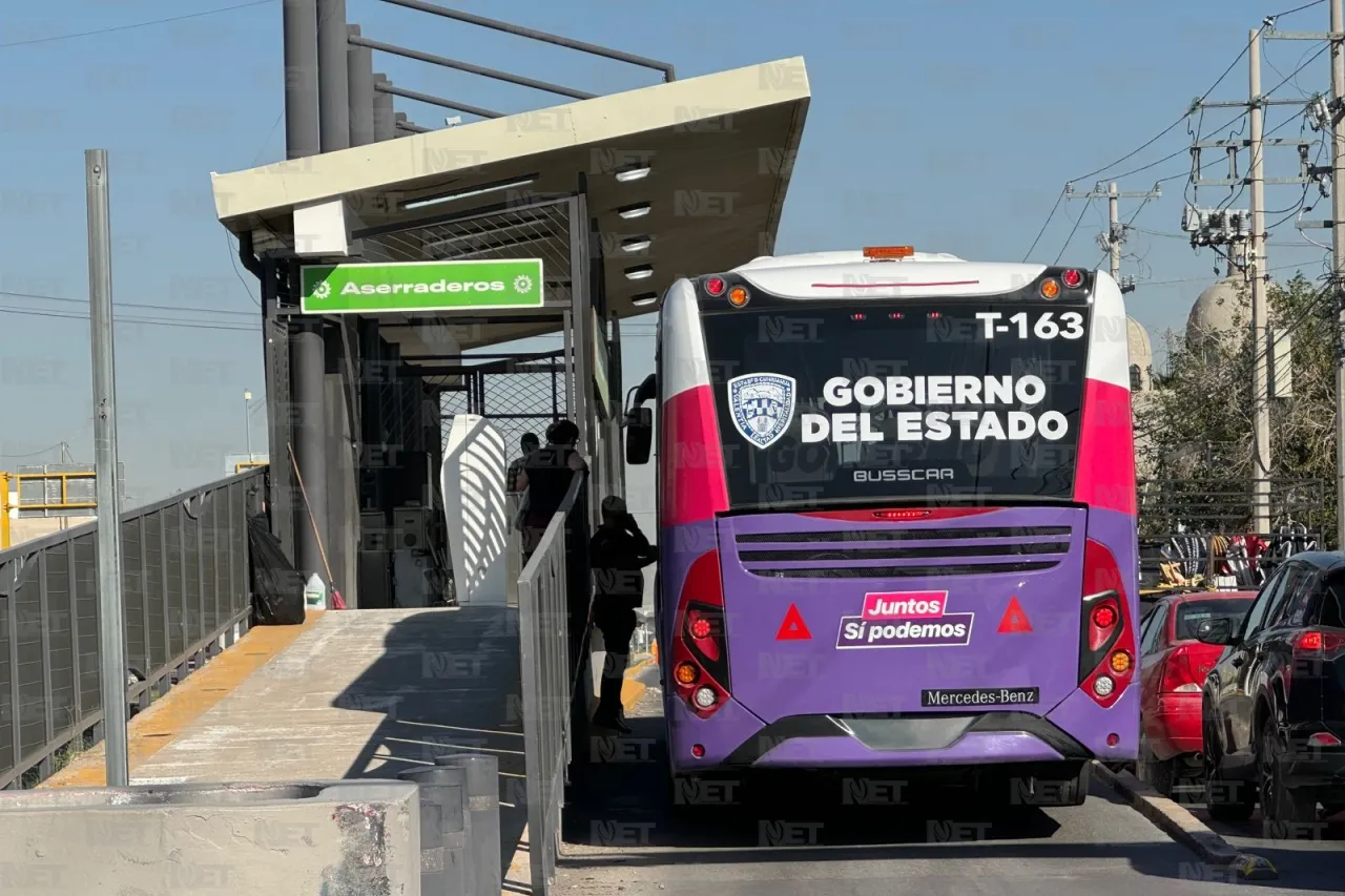 Se preparan para retomar el BRT I; realizan pruebas