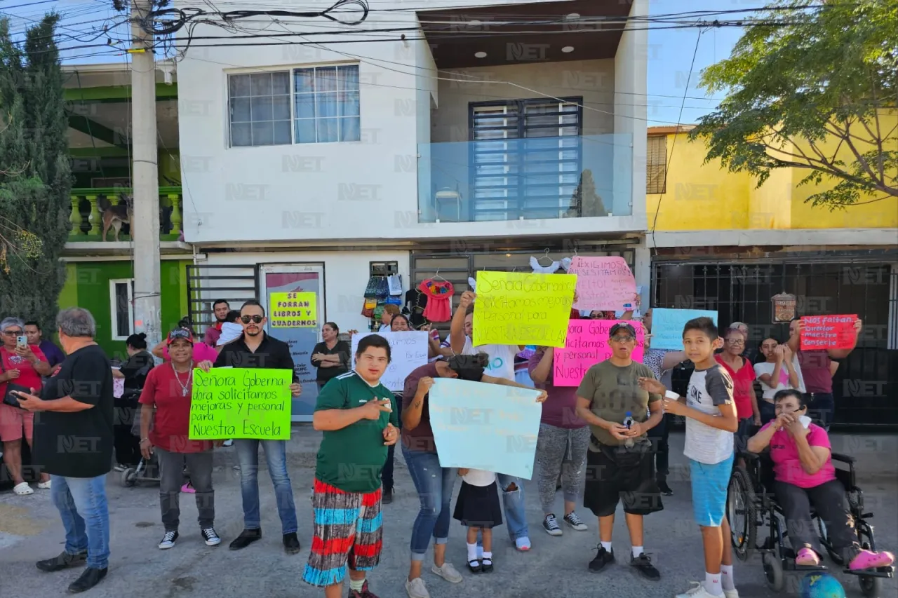 Supervisa Maru programa de comedor en escuela de Infonavit Juárez Nuevo