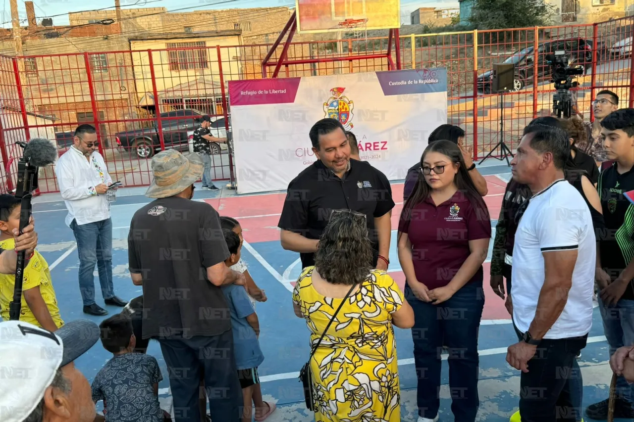 Mejoran el Parque Ignacio Aldama en Juárez