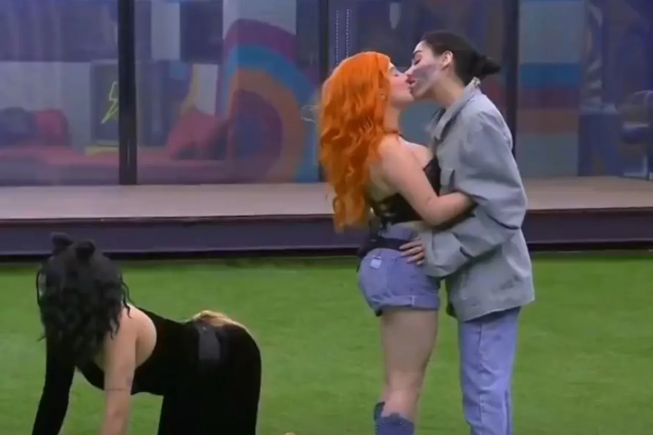 Video: ¡Ahora con Briggitte! Karime le da beso apasionado