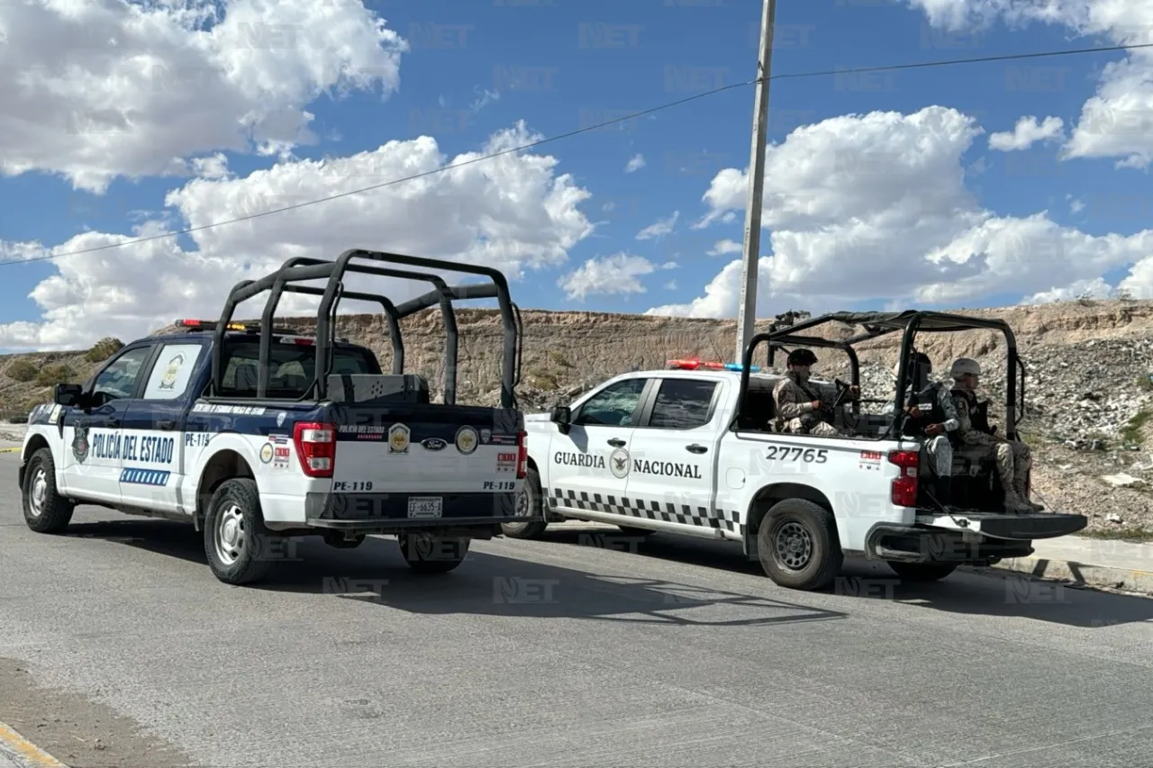 Dejan entambado en acceso al Camino Real