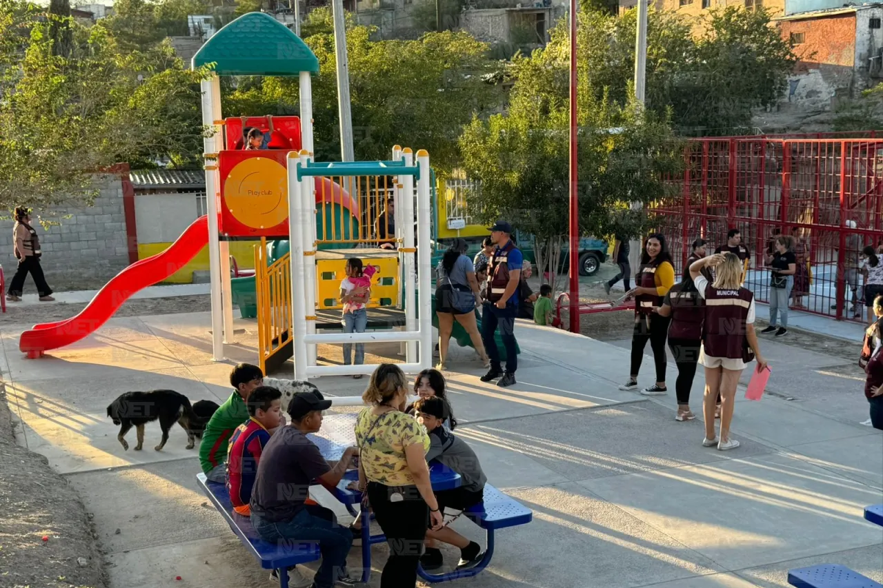 Mejoran el Parque Ignacio Aldama en Juárez