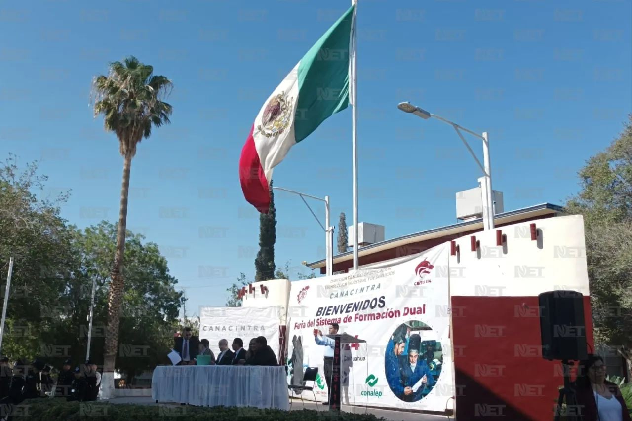 Inicia Feria de Educación Dual en el Cbtis 114