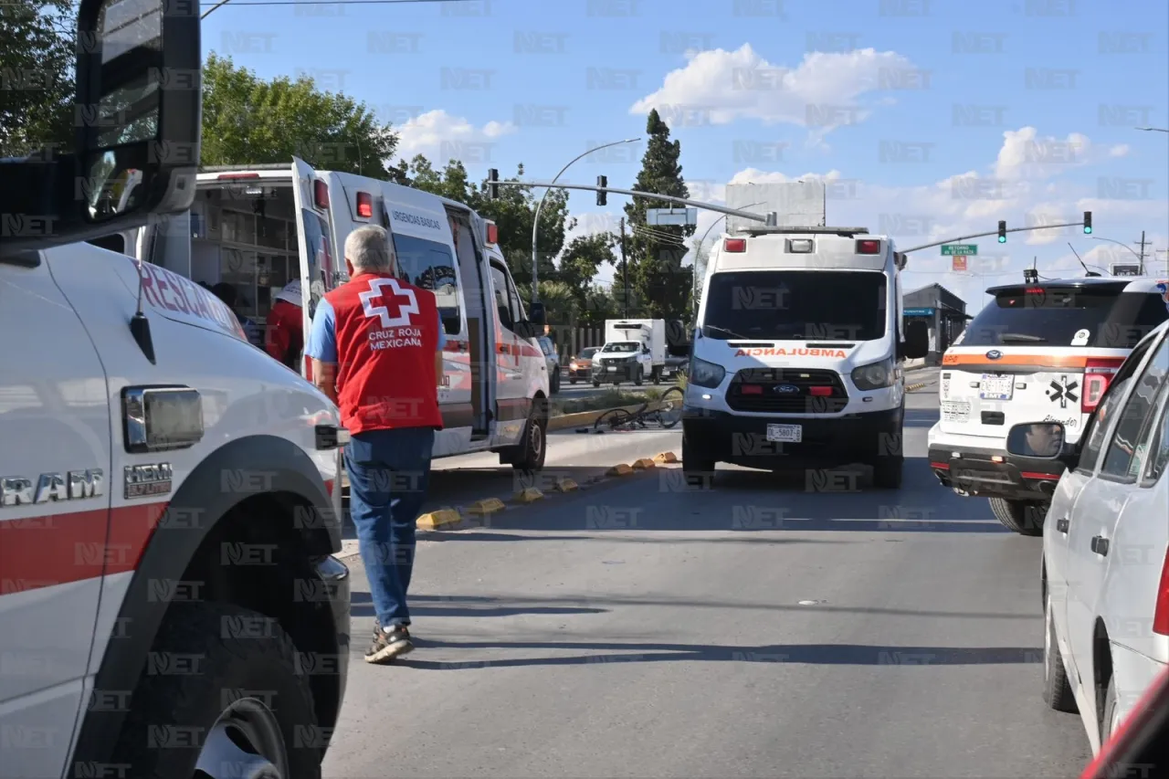 Dos choques de ambulancias, suman más de cinco heridos