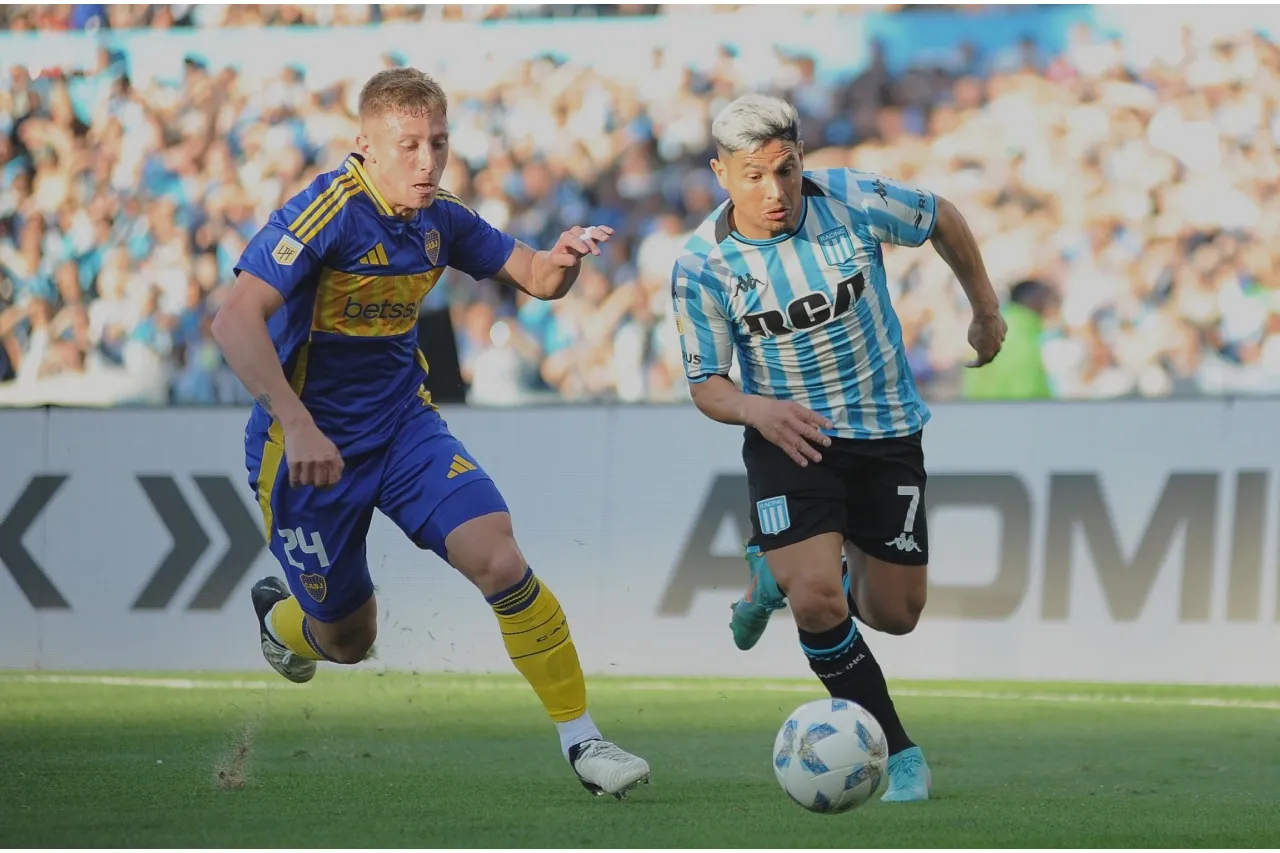 Racing supera a Boca Juniors