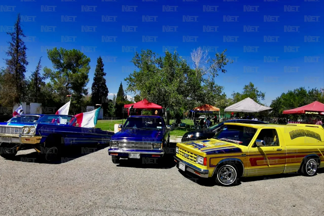 El Chamizal se pone ‘mexa’; clubes de autos hacen el ‘Cruisin patrio’