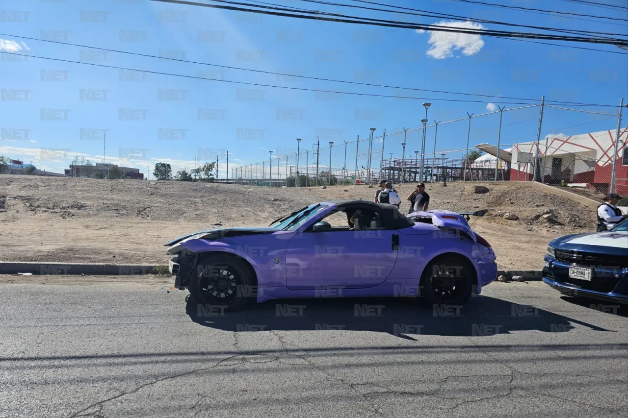 Túnel del Norzagaray: Carro con placas de Texas sufre aparatoso accidente