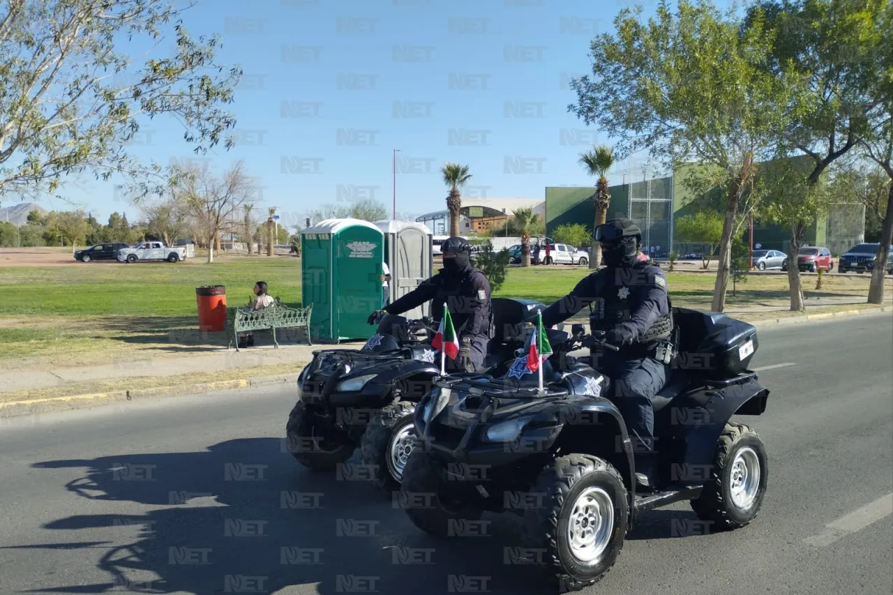 Comienzan a llegar espectadores del desfile de Independencia