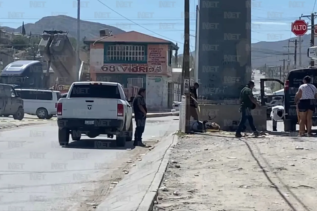 Muere hombre en las calles de Juárez