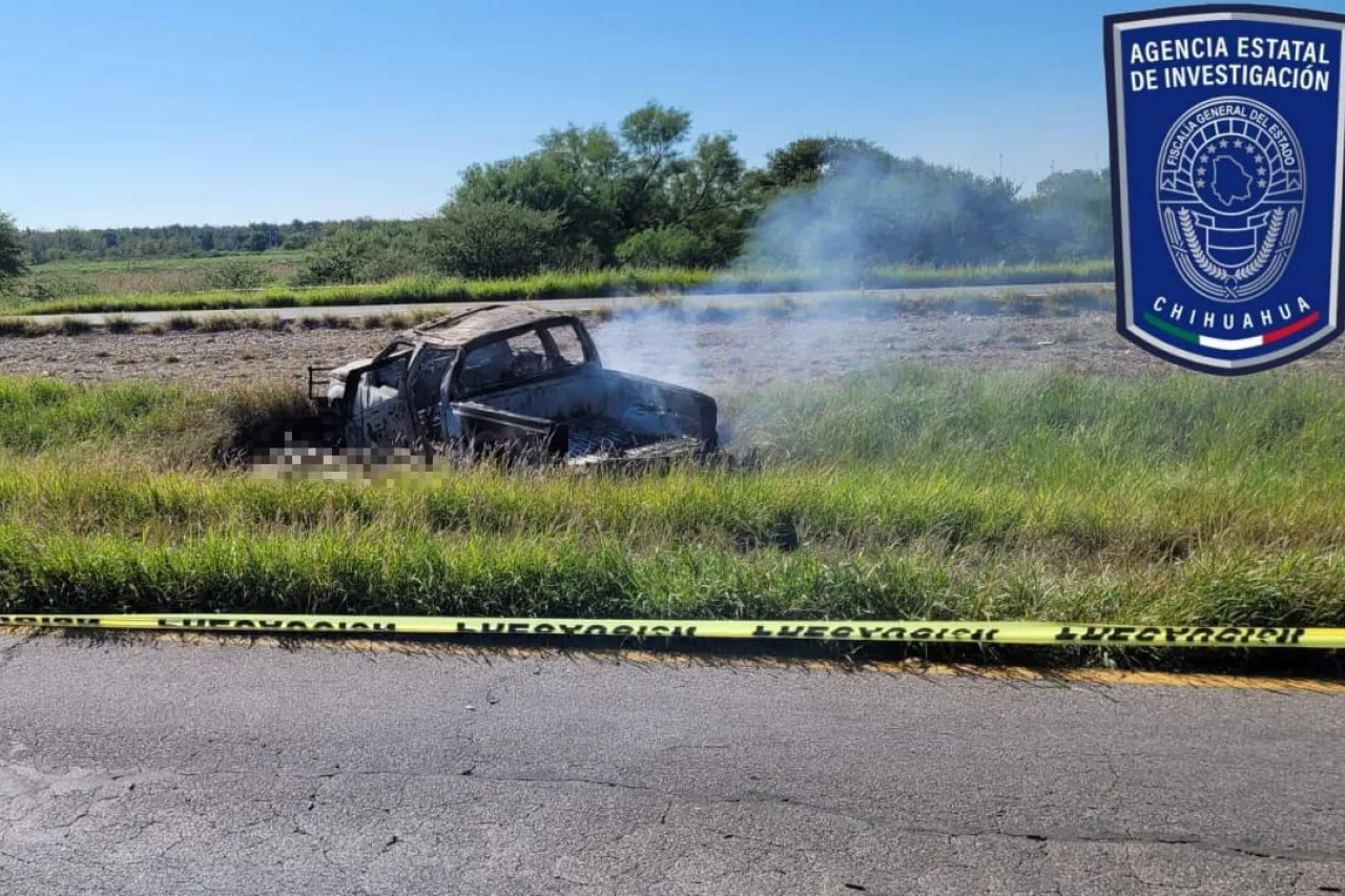 Balacera en la carretera Parral- Jiménez deja al menos 8 muertos