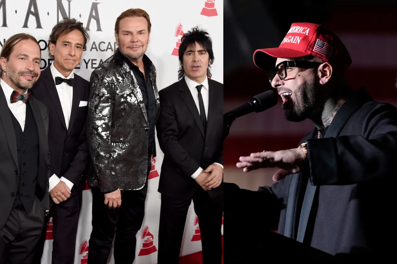 Maná retira su colaboración con Nicky Jam en protesta por su apoyo a Trump